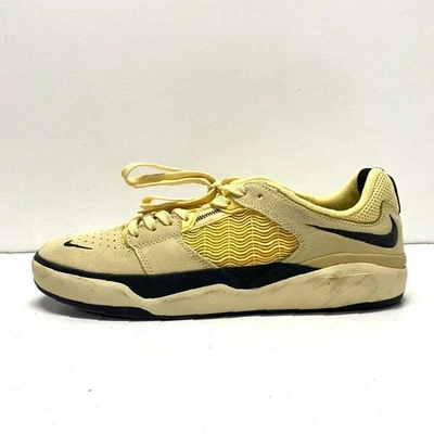 Nike Amarillo/Negro Sólido Zapato de Skate Tenis Hombres Talla 9 Foto 1 de 4