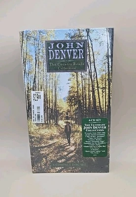 John Denver Country Roads Collection 4-CD Box Set SEALED BRAND NEW Aug-1997 RCA - Image 1 of 4