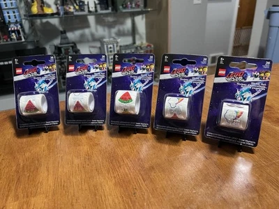 NEW LEGO Movie 2 Sticker Rolls (x5) Replacement Lot Sweet Mayhem's 70830 Qty - Image 1 of 3