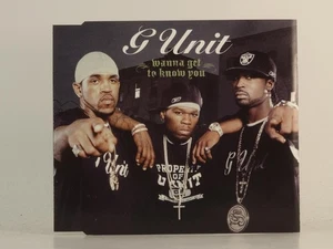 G UNIT WANNA GET TO KNOW YOU (H1) 3 Track Promo CD Single also Picture Sleeve IN - Picture 1 of 7