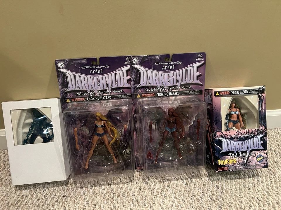 Darkchylde Moore Action Collectible Randy Queen Lot of 4 Figures Sealed - Image 1 of 1