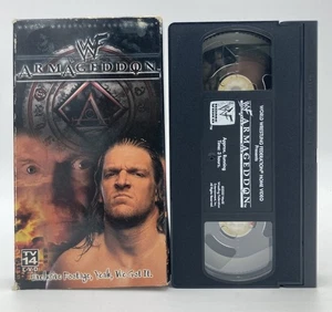 WWF Armageddon 1999 VHS Video Tape Exclusive Footage - Bild 1 von 3