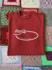 Vintage Early 00s Coca-Cola Delicious & Refreshing Logo Tee - Bild 1 von 14
