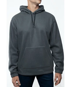 Felpa con cappuccio pullover in pile polare uomo Lazer taglia L - Foto 1 di 3