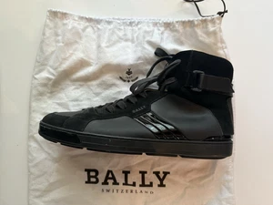 Bally Airel/090 schwarze Leder Turnschuhe Herren Größe US 10,5 D - Bild 1 von 23