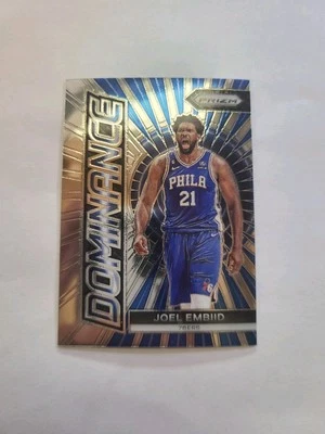 2023 - 24 帕尼尼 Prizm Joel Embiid Dominance 银色 Prizm #20 — 第 1/2 张图片