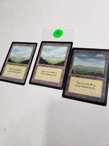 MTG Beta Plains Basic Land Set Magic The Gathering LP - Picture 1 of 18