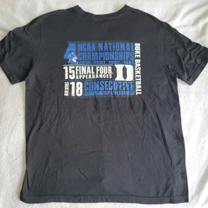 Camiseta Nike Duke Blue Devils para hombre XL Championship Final Four negra - Imagen 1 de 5