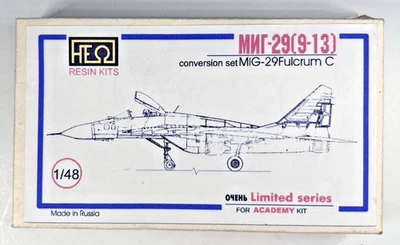 1/48 MiG-29 FULCRUM C resin conversion kit by HEO (Rus). For Academy Mig-29 A - Image 1 of 2