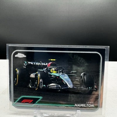 2024 Topps Chrome Formula 1 #78 Lewis Hamilton - Image 1 of 2
