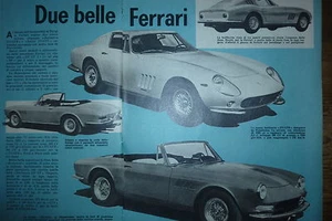 # ARTICOLO FERRARI 275 GTS GTB PININFARINA - 1964 VEDI ALTRI DISPONIBILI  - Picture 1 of 5