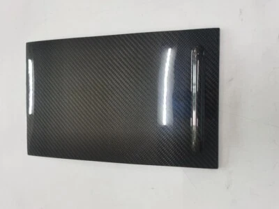 Carbon Fiber interior Storage Box Cover for 2013-2021 Tesla Model S - Image 1 of 4