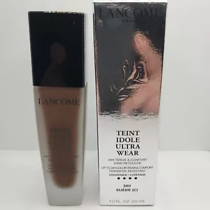 Lancôme Teint Idole Ultra 24H Long Wear Foundation (Suede 560 C)1oz SPF 15. - Picture 1 of 6