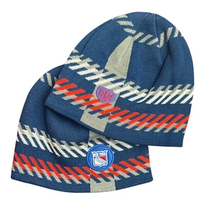 New York Rangers Uncuffed Beanie Hat Cap - Picture 1 of 1
