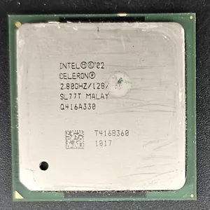 INTEL CELERON 2.8 Ghz SOCKET 478 CPU@FULLY TESTED 400 FSB@SL77T STEPPING CODE - Imagen 1 de 1
