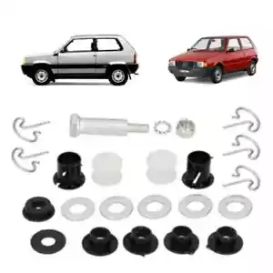 KIT BOCCOLE LEVA CAMBIO LEVERAGGIO PER FIAT 127 PANDA 141 UNO - Foto 1 di 1