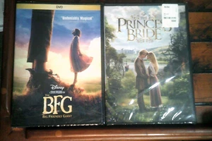 The BFG (DVD, Disney) & The Princess Bride (DVD) 2-Film Collection both NEW - Picture 1 of 1