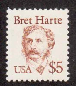 Scott #2196....$5.00...Bret Harte  - Picture 1 of 1