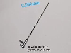 R. WOLF 8989.151 Hysteroscope Sheath (USED). - Picture 1 of 15