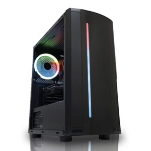 Gaming PC Computer Intel Core i5 8GB DDR3 1TB HDD + 120GB SSD GT 710 Windows 10 - Picture 1 of 8