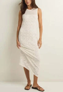 Z Supply - Mallorca Midi Dress White - Picture 1 of 8