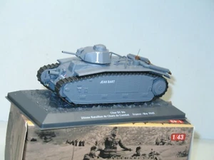 grand Char B1 BIS jean-bart 1940' militaire ALTAYA échelle 1:43 - Picture 1 of 1