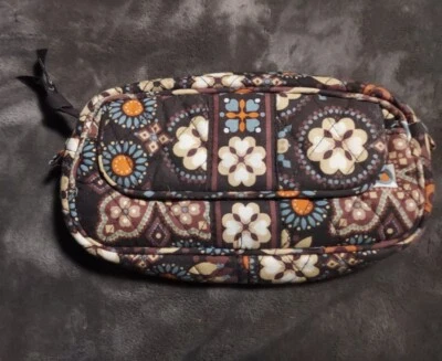 Vera Bradley small Makeup Bag Clutch Suzani Travel Wallet Cosmetic, Mirror - Image 1 of 4