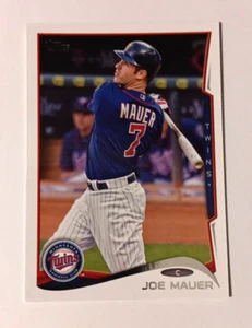 2014 Topps #125, Joe Mauer - Imagen 1 de 2