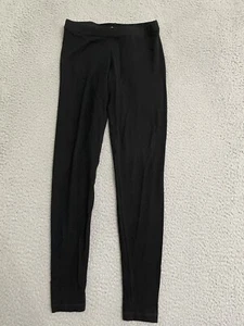 BODEN Womens Favorite Leggings WT037 Black Jersey Lightweight Size 2 - Picture 1 of 7