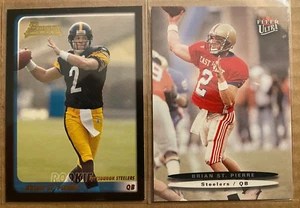 Brian St. Pierre RC x (2) 2003 Bowman #112 & Ultra #179 Pittsburgh Steelers - Bild 1 von 1