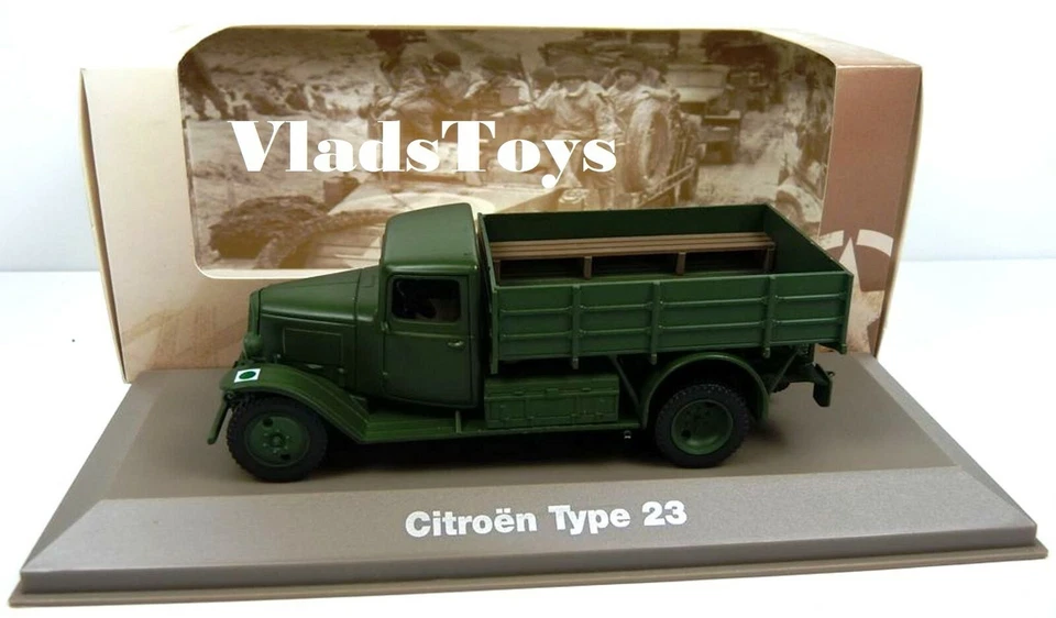 Atlas 1:43 Citroen Type 23 2-Ton Truck French Army 2690-030 - Image 1 of 1