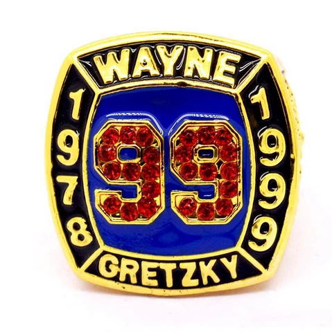 Ring of 1978/1999 Wayne Gretzky #99 World Serie Championship Rings All Size 7-14 Cover