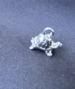 Silber Schildkröte Charm - Bild 1 von 7