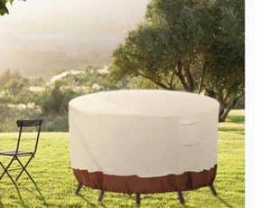 Vailge Round Patio Furniture Covers, 100% Waterproof Outdoor Table Chair Set for - Picture 1 of 5