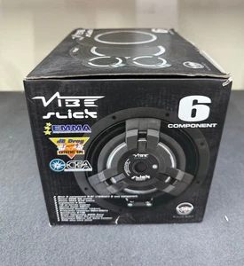Altavoces de puerta de coche Vibe SLICK 6C-V1 270 vatios 6,5" 165 mm 2 vías componente tweeter - Imagen 1 de 2