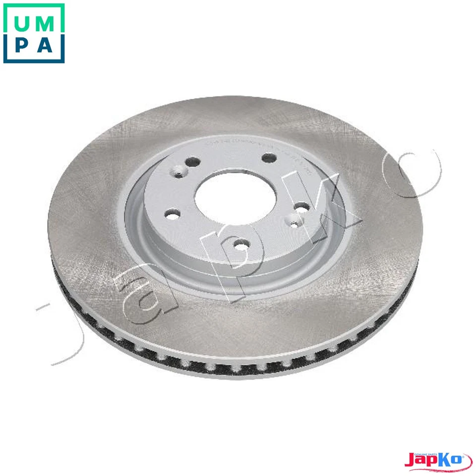 2x BRAKE DISC 60H17C FOR HYUNDAI KIA D4FD 1.7L G4FD 1.6L G4NC 2.0L 4cyl i40 1.7L - Image 1 of 4