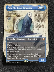 Wan Shi Tong, Librarian (Borderless) - 320 - MTG Avatar: The Last Airbender NM - Picture 1 of 2