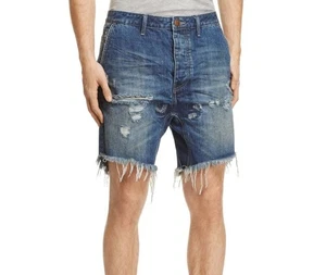 One Teaspoon Mr Pinks Denim Regular Fit Cutoff Shorts Size 28 - Picture 1 of 4