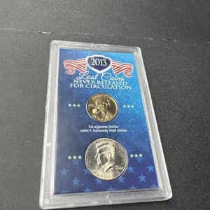 2013 Lost Coins Never Released For Circulation $1 Sacagawea & Kennedy Half - Picture 1 of 3