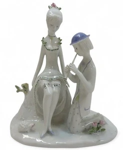 Rosenthal Raymond Peynet Le Printemps Spring Song Figurine Lovers Signed - Picture 1 of 24