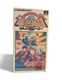 SFC Super Famicom software unused, mint condition Hanjuku Hero unused