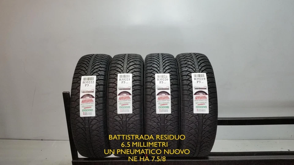 GOMME USATE  TERMICHE 185/60R15 88T FULDA KRISTALL MONTERO 3 PNEUMATICI B35222 - Bild 1 von 1