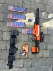 Nerf N-Strike Elite Stryfe orange mit 6er Magazin und 6 Darts, geprüft - Bild 1 von 5