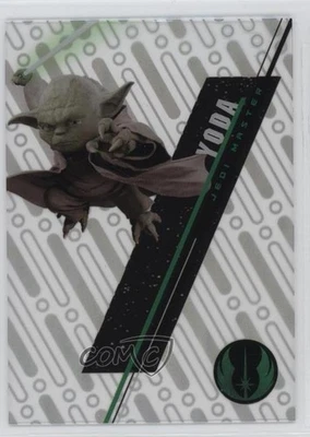 2016 Topps Star Wars High Tek Form 1 Pattern 1 Yoda #SW-3 0rd2 - Image 1 of 3