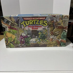 Vtg 1989 Teenage Mutant Ninja Turtles Pizza Power Board Game TMNT Complete - Picture 1 of 15