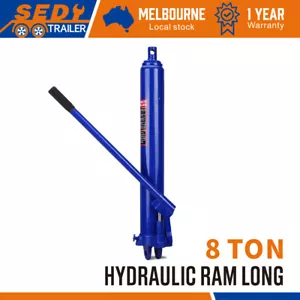 8 Ton Hydraulic Ram Long Stroke Jack Capacity Engine Crane Jack Press Engine - Picture 1 of 10