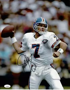 John Elway Signed 11X14 Photo Denver Broncos Genuine Signature JSA AK29254 COA - Picture 1 of 1