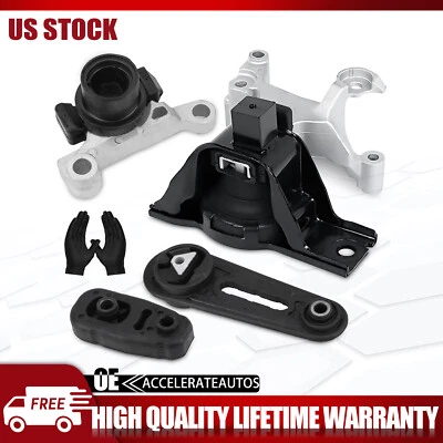 Soporte de motor y transmisión 4 piezas para Nissan Sentra 2007 2008 2009 2010 2011 2012 2,0 L Foto 1 de 4