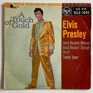Elvis Presley 45 EP A Touch Of Gold (RCA Victor) (RCA RCX-1045, UK) - Picture 1 of 5