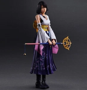 10" Play Arts Final Fantasy X Yuna Action Figure no box - Picture 1 of 22